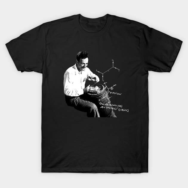 Richard Feynman OG Magic T-Shirt by 3ric-